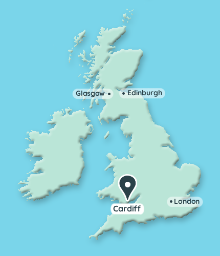 Map - Cardiff