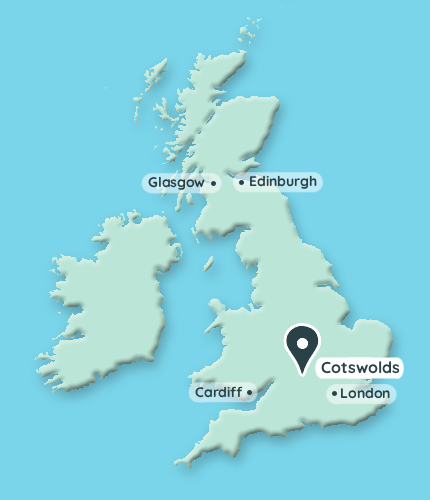 Map - Cotswolds