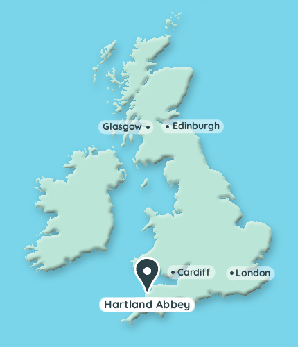 Map - Hartland Abbey
