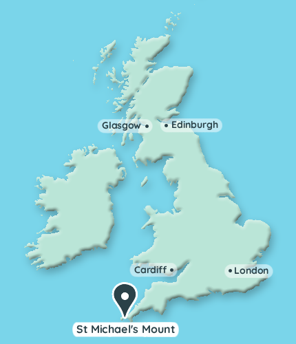 Map - St Michaels Mount