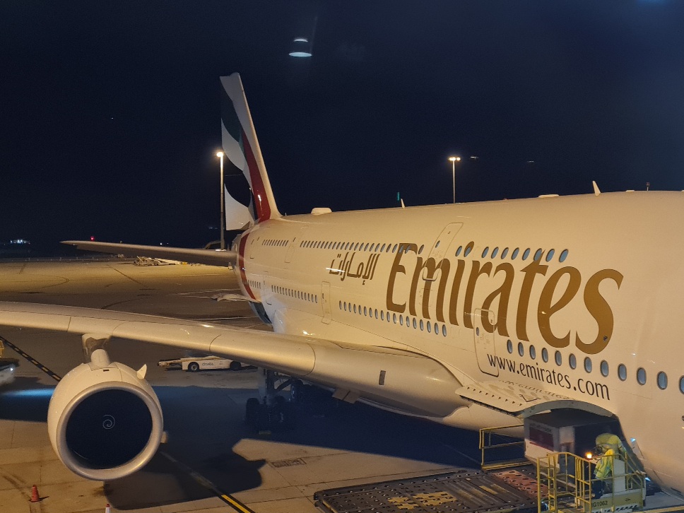 Our Emirates plane Our Emirates plane