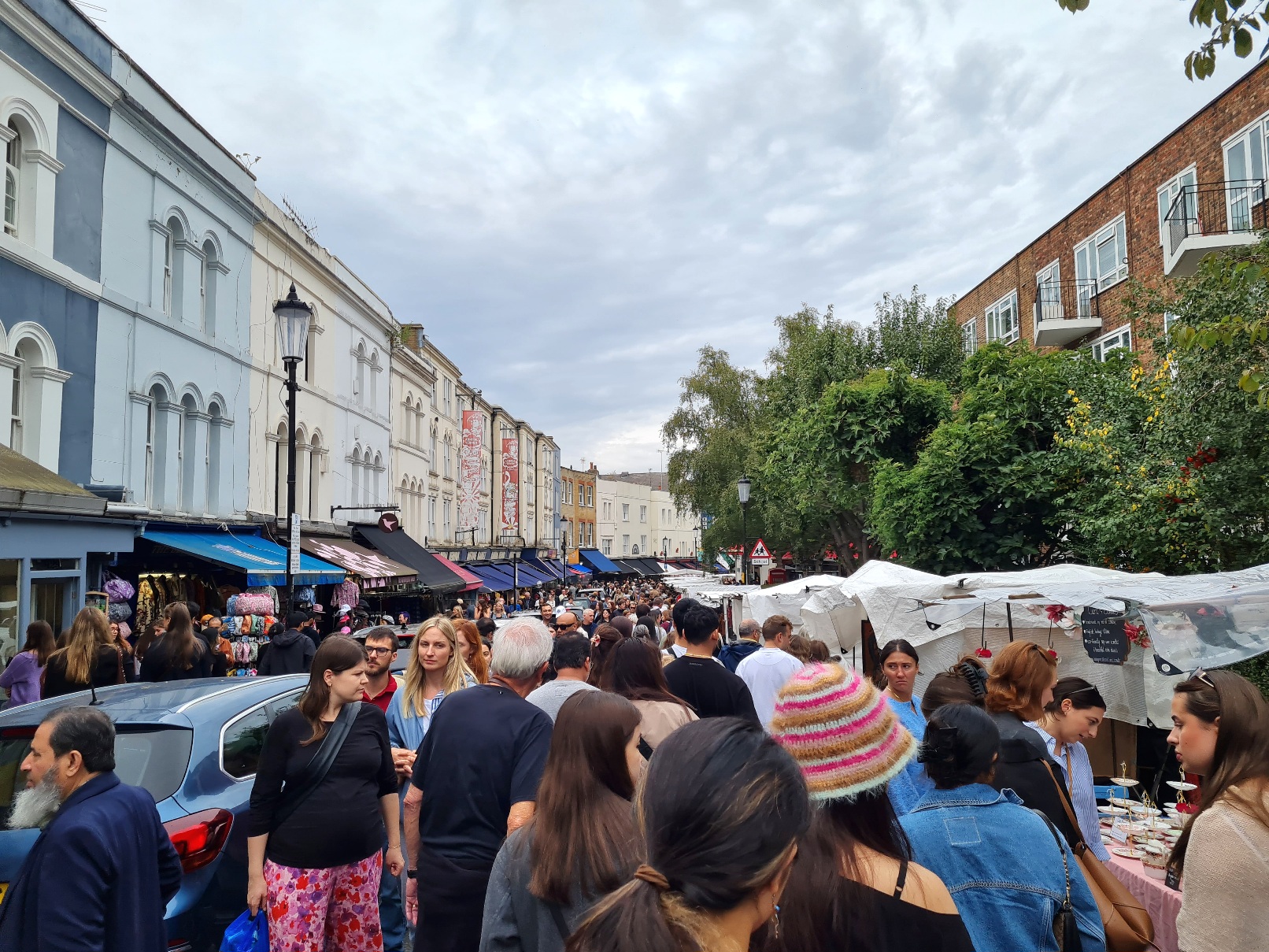 Portobello Road market Portobello Road market