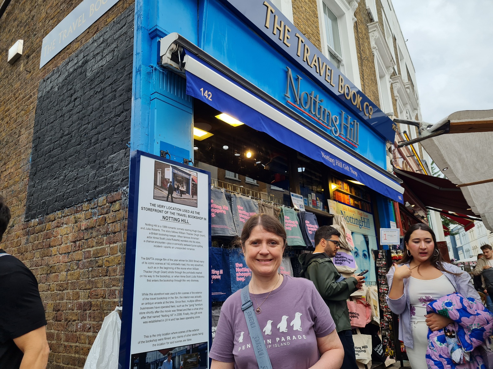 Travel Bookshop on Portobello Road, from Notting Hill movie Travel Bookshop on Portobello Road, from Notting Hill movie