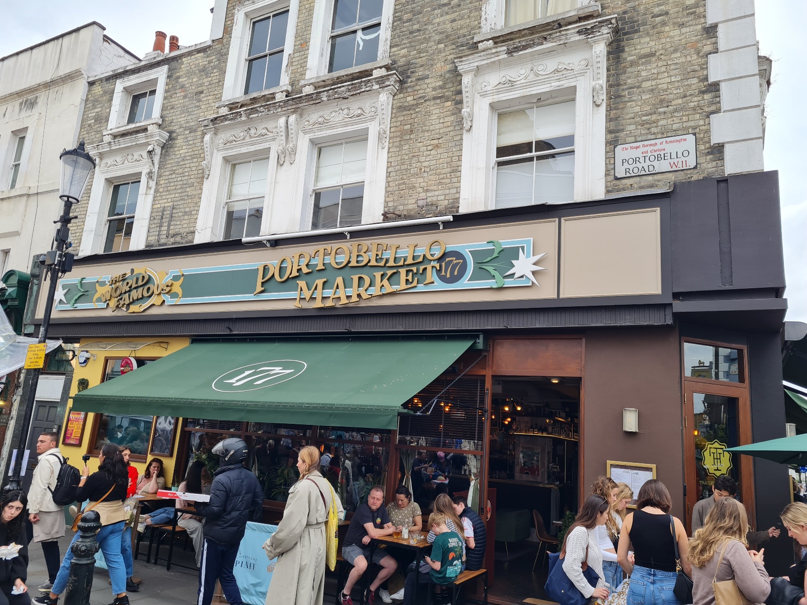 Portobello Road market Portobello Road market