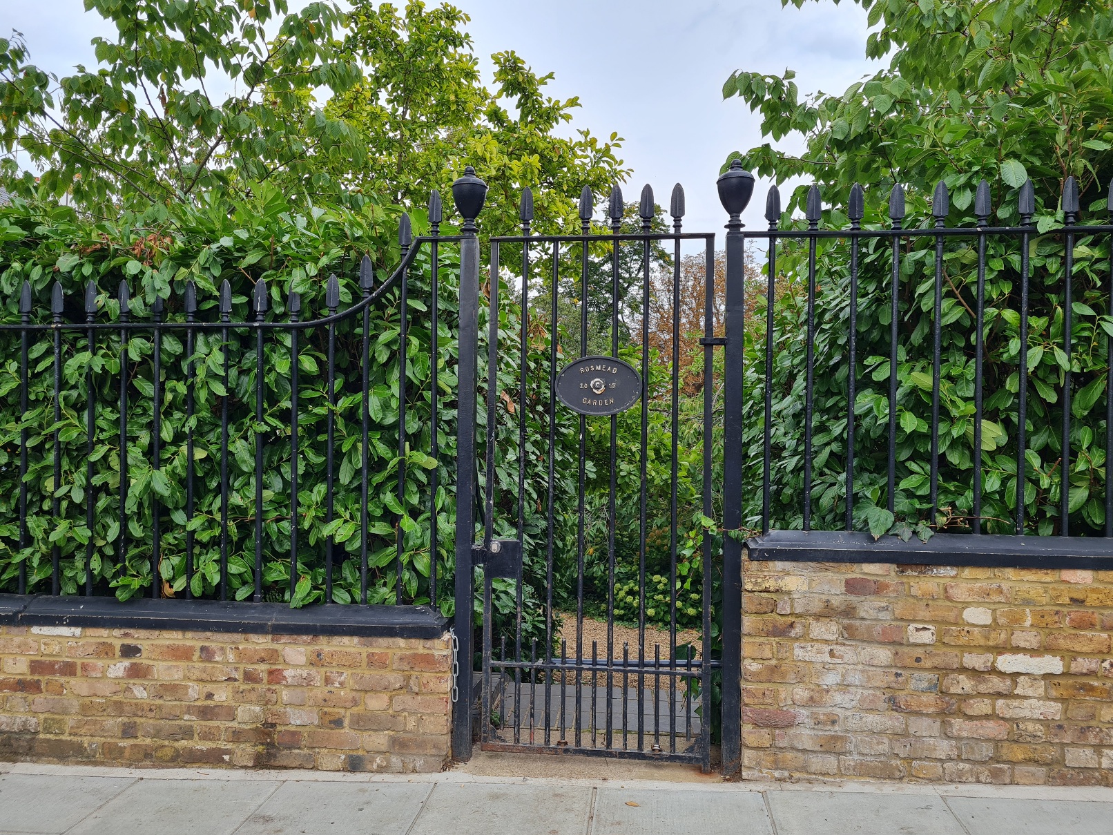 Rosmead Garden from the Notting Hill movie