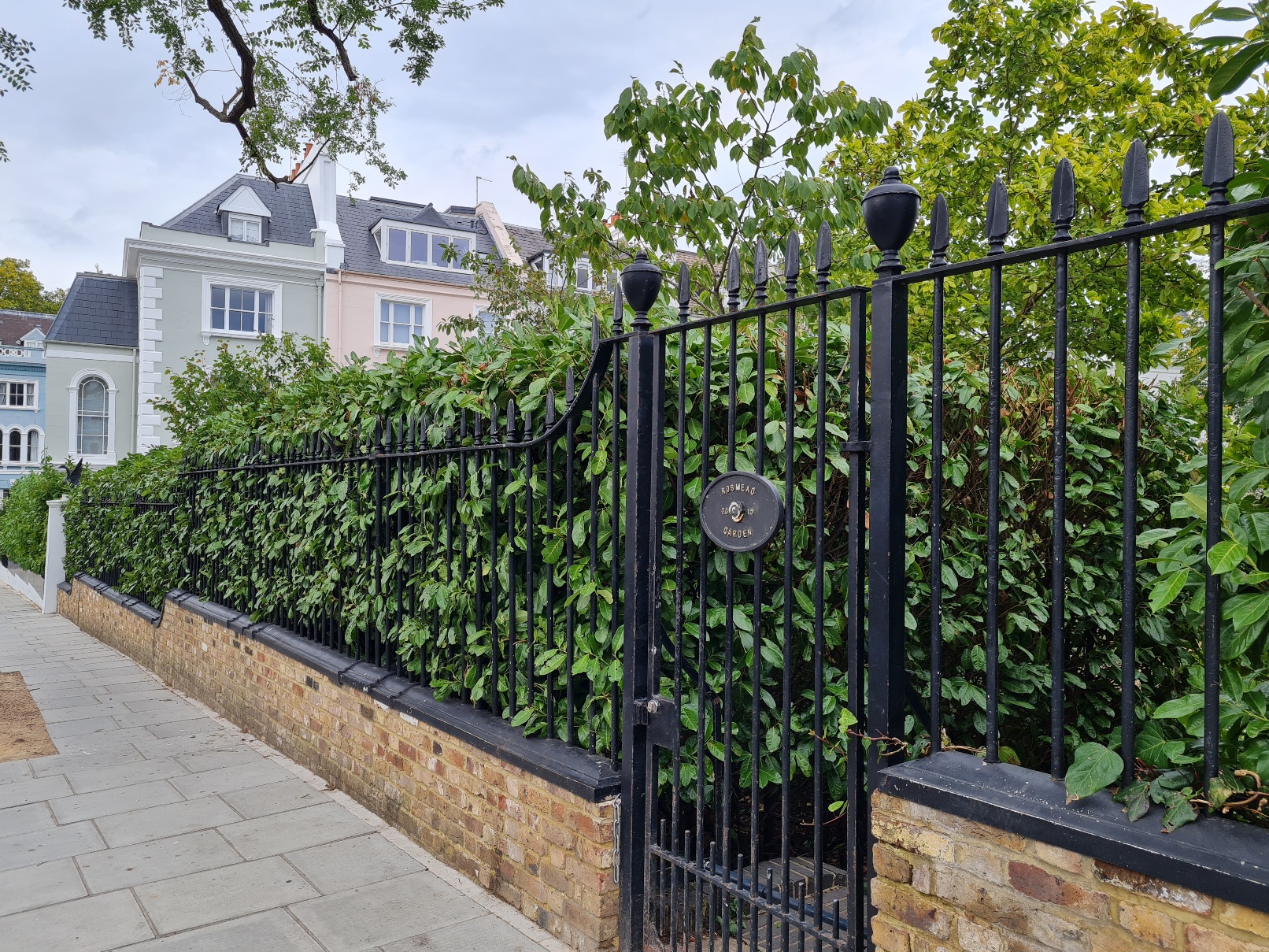 Rosmead Garden from the Notting Hill movie