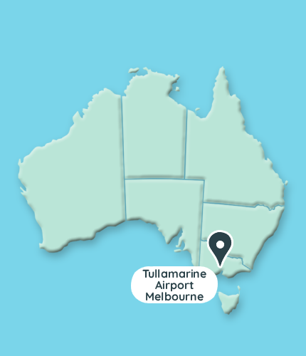 Map - Tullamarine Airport, Melbourne