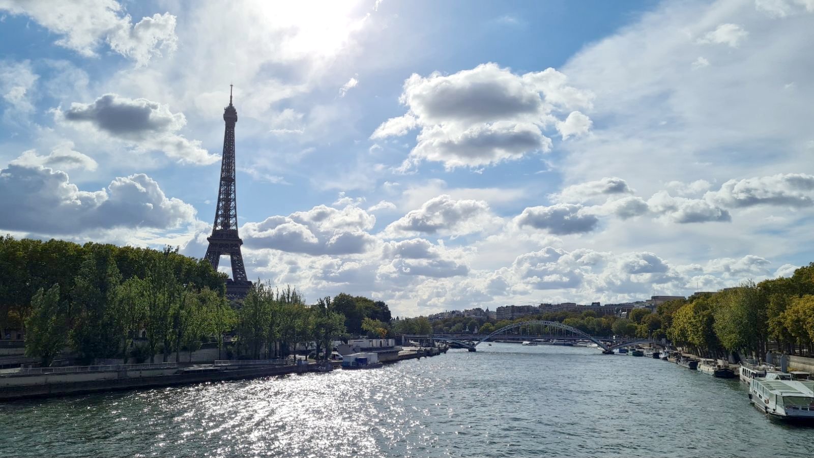 Seine River cruise, Paris, France