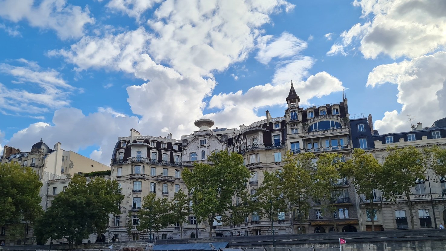 Seine River cruise, Paris, France