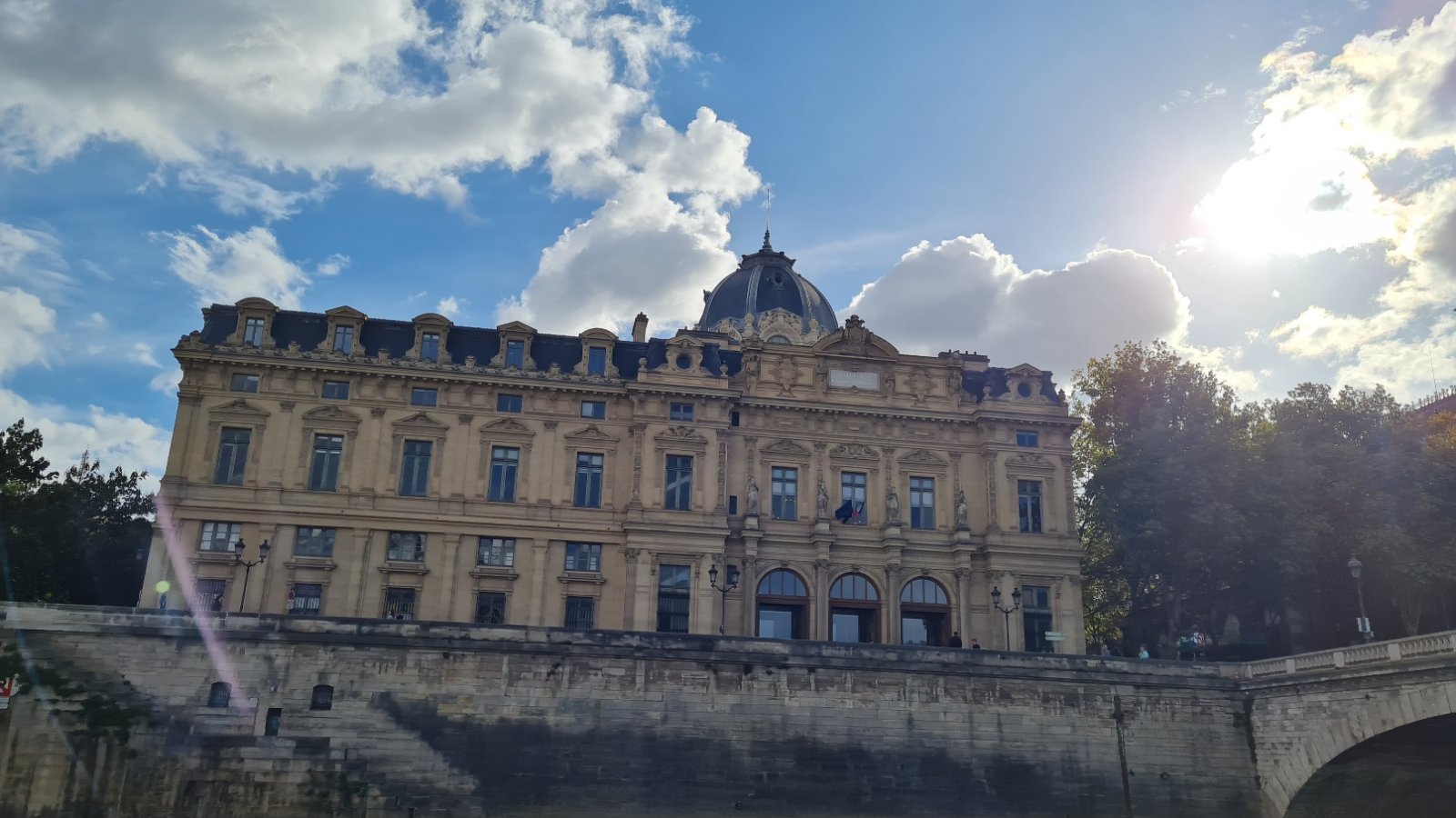 Seine River cruise, Paris, France
