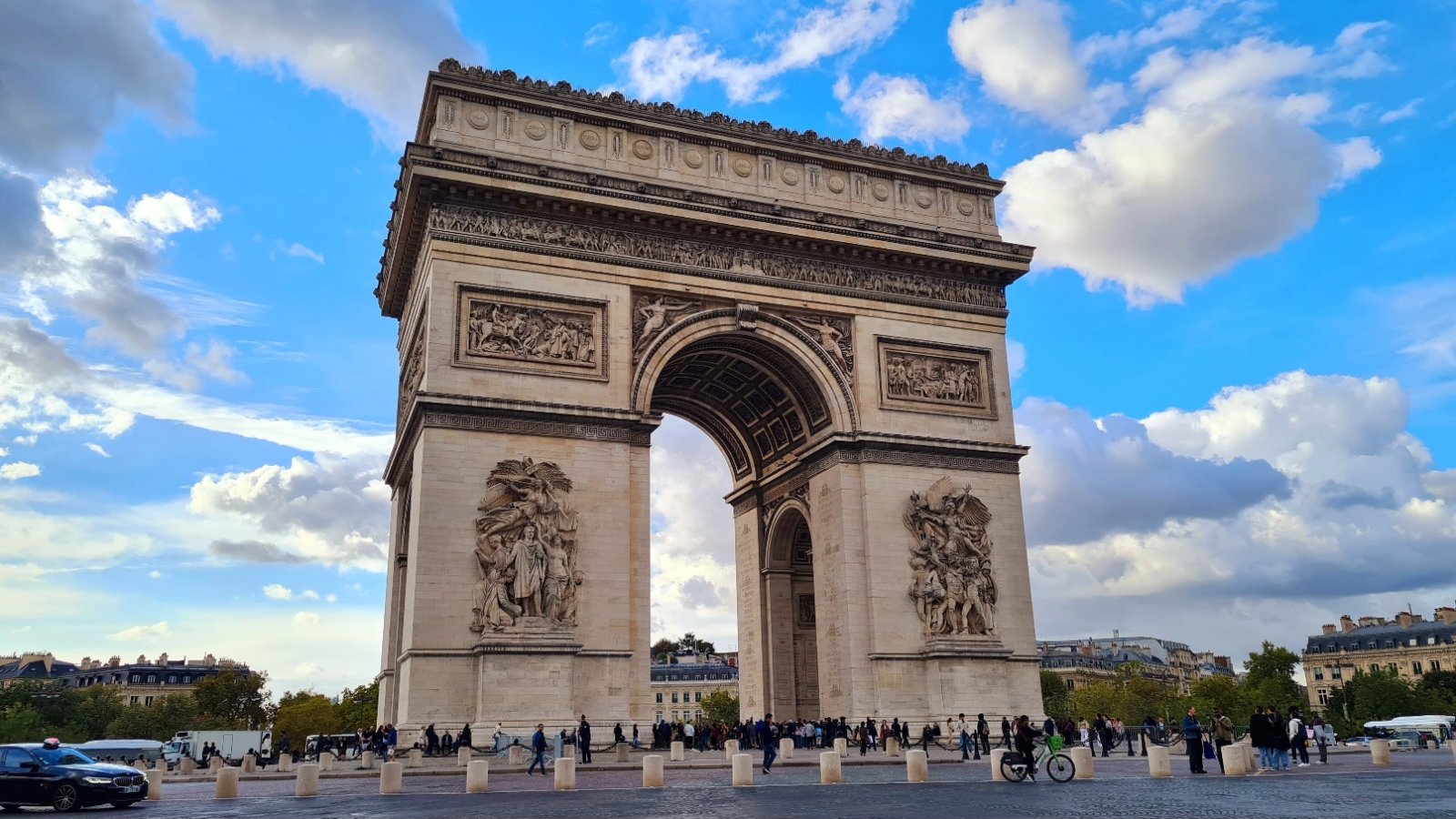 Arc de Triomphe, Paris, France