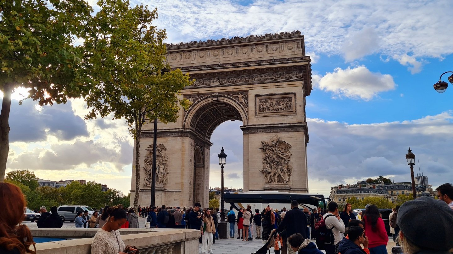 Arc de Triomphe, Paris, France