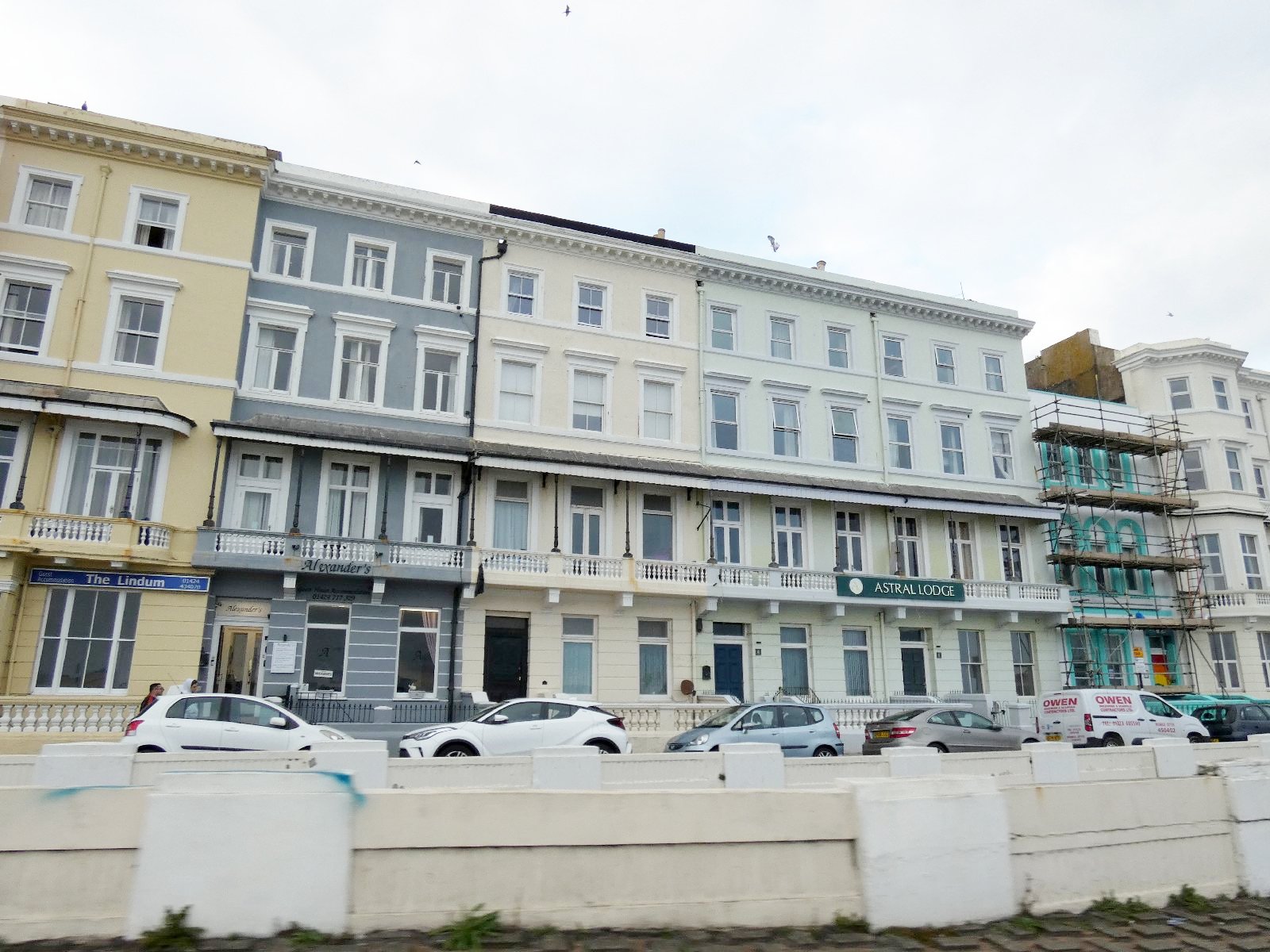 South east coastal road near Hastings