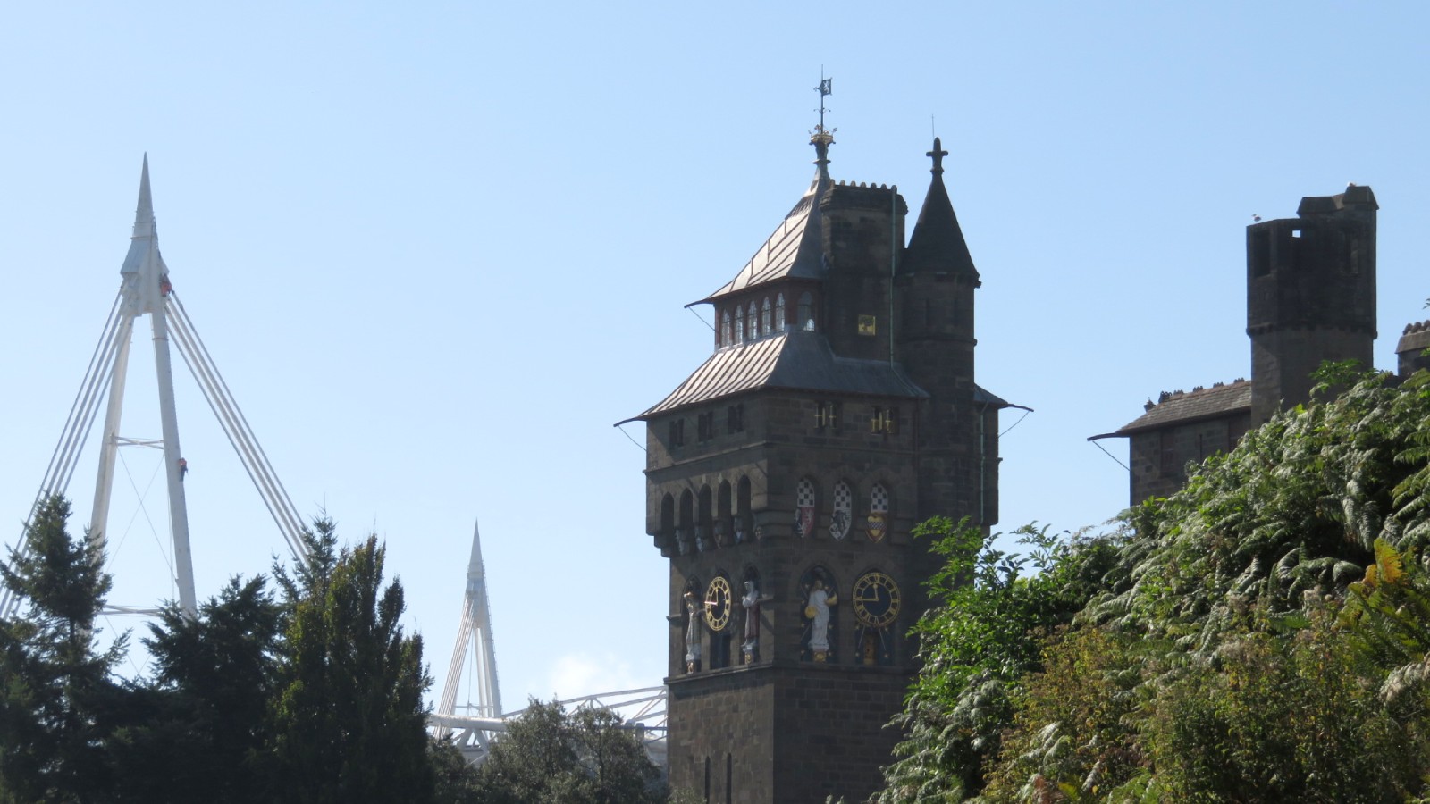 Cardiff Castle, Wales Cardiff Castle, Wales
