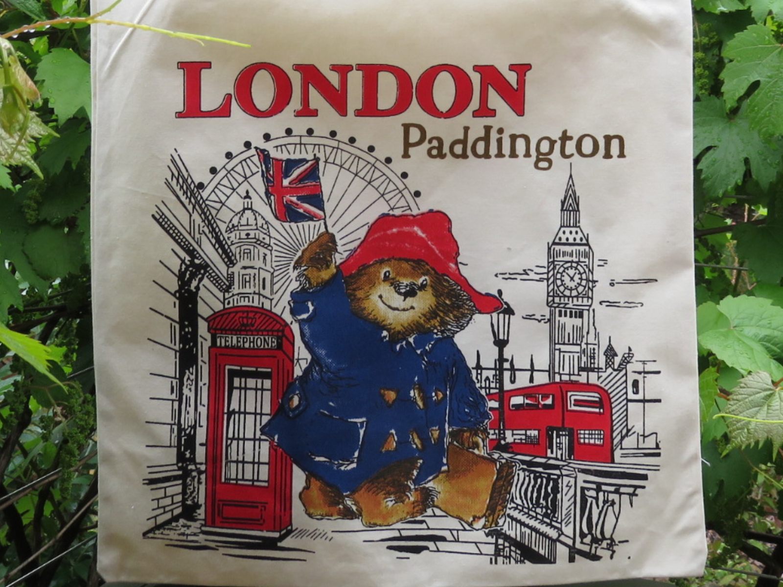 Paddington London tote bag