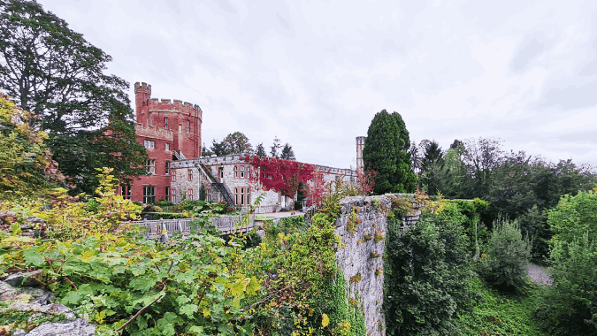 Ruthin Castle, Wales - image by Traveller's Pen