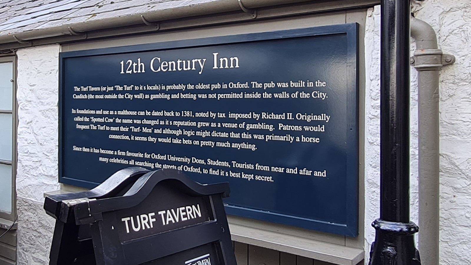 Turf Tavern, Oxford