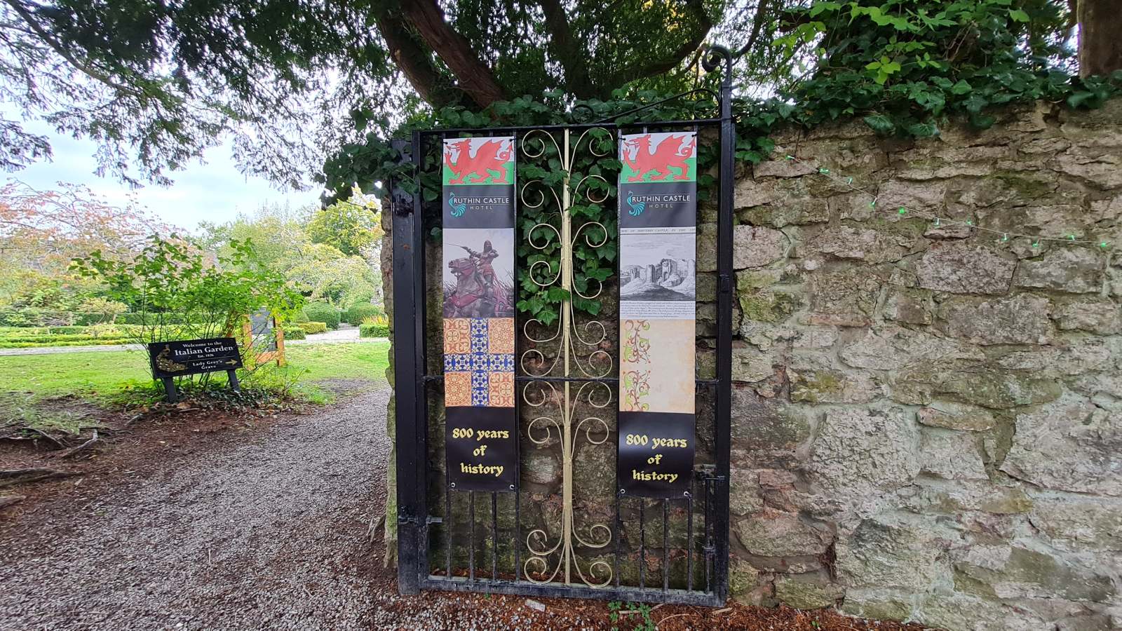 Ruthin Castle, Wales