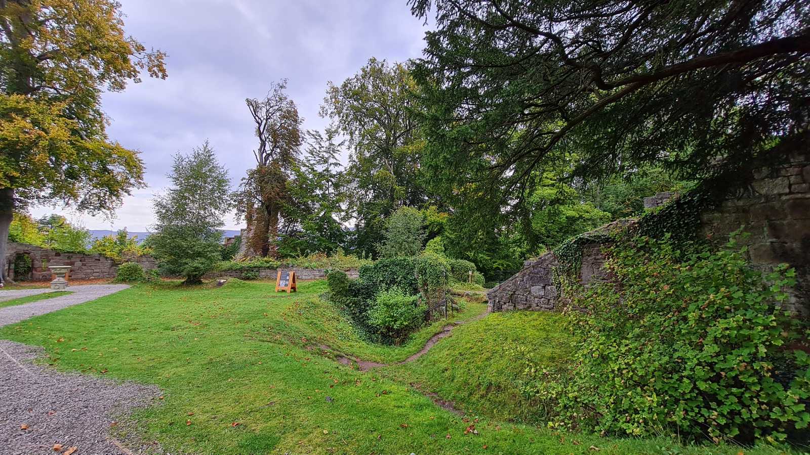 Ruthin Castle, Wales