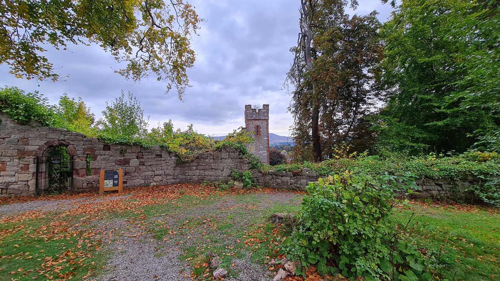 Ruthin Castle, Wales
