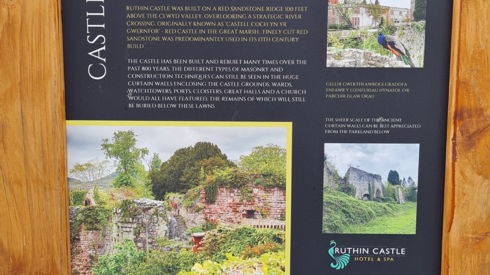 Ruthin Castle, Wales