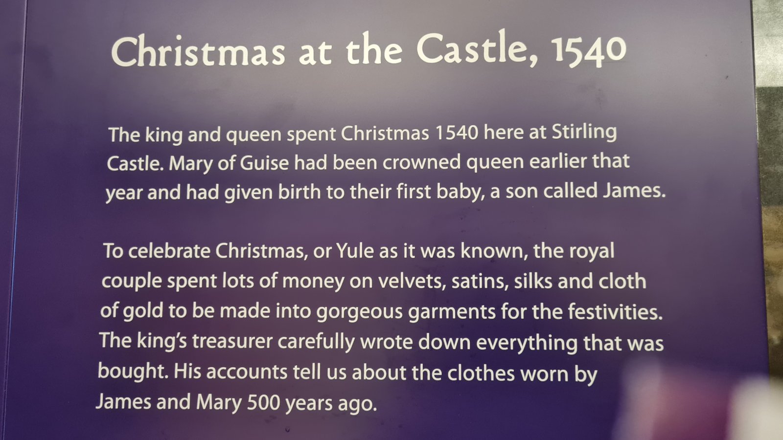 Stirling Castle, Scotland