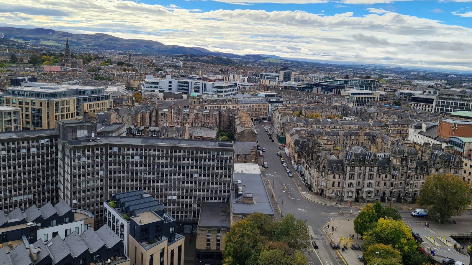 View from Edinburgh Castle, Scotland
