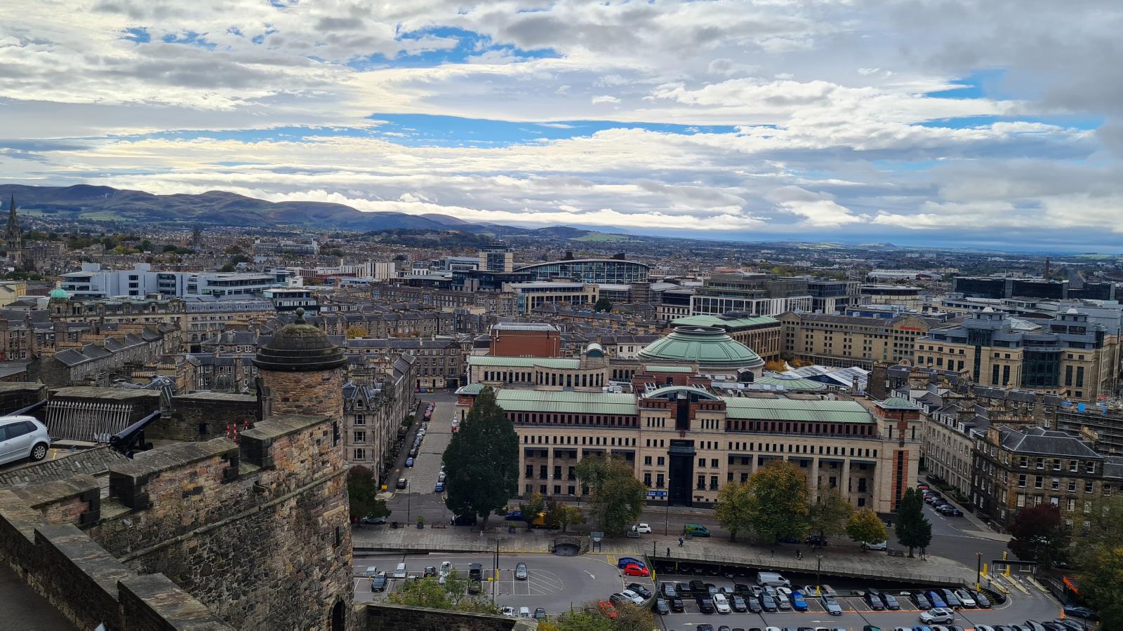 View from Edinburgh Castle, Scotland