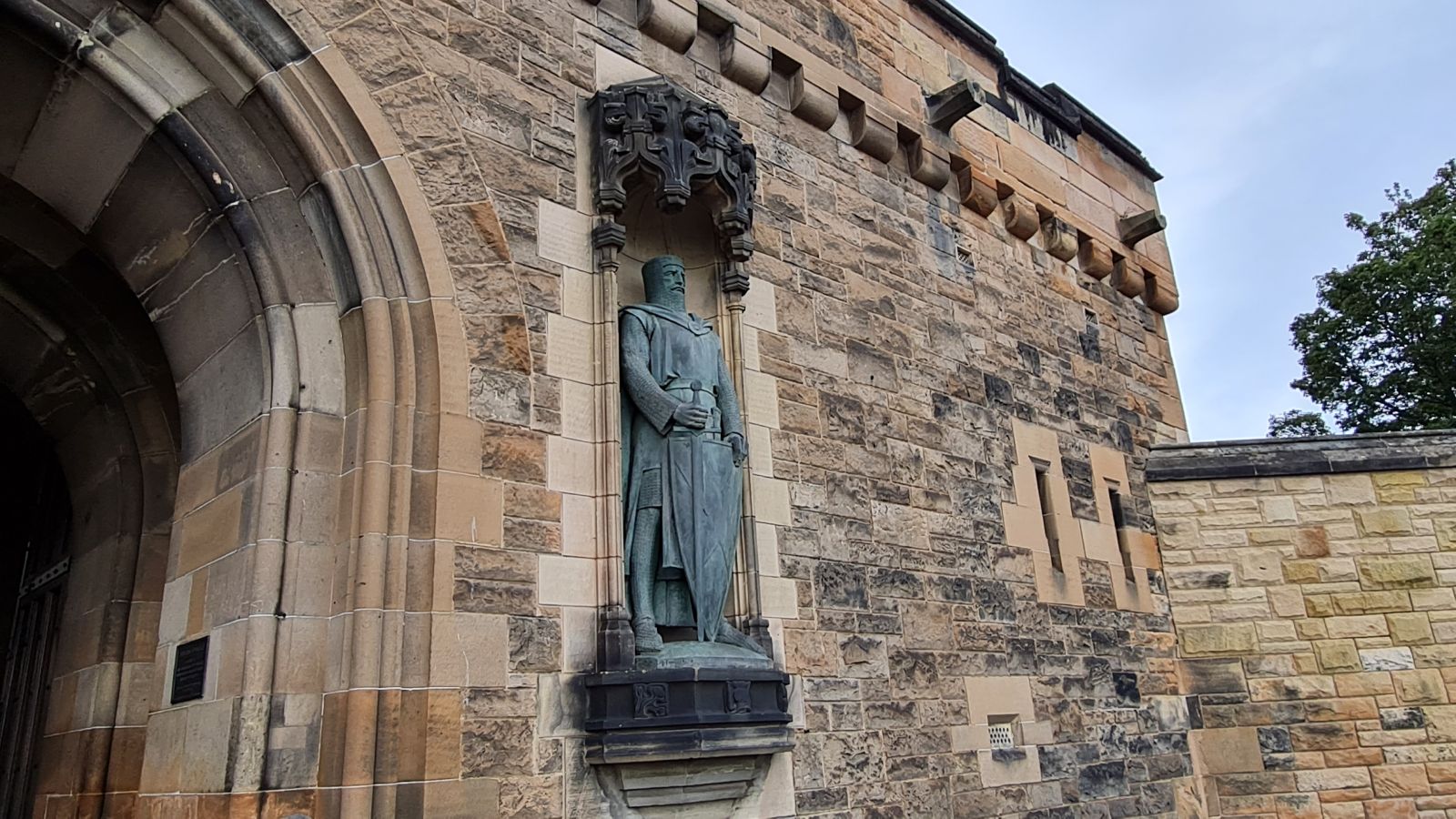William Wallace statue, Edinburgh Castle, Scotland