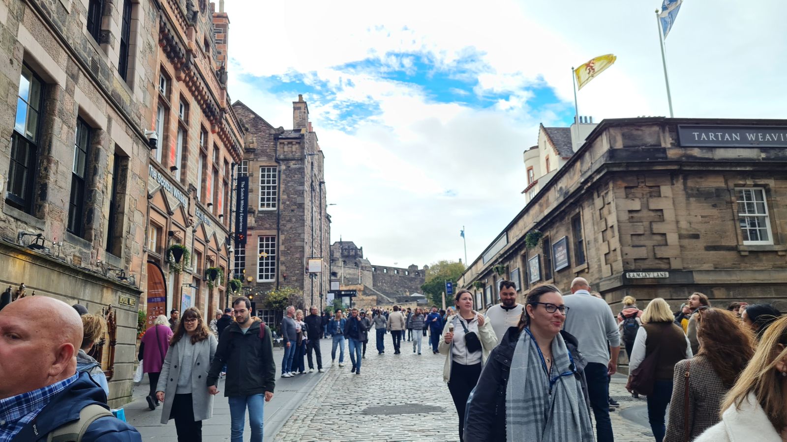 The Royal Mile, Edinburgh, Scotland The Royal Mile, Edinburgh, Scotland
