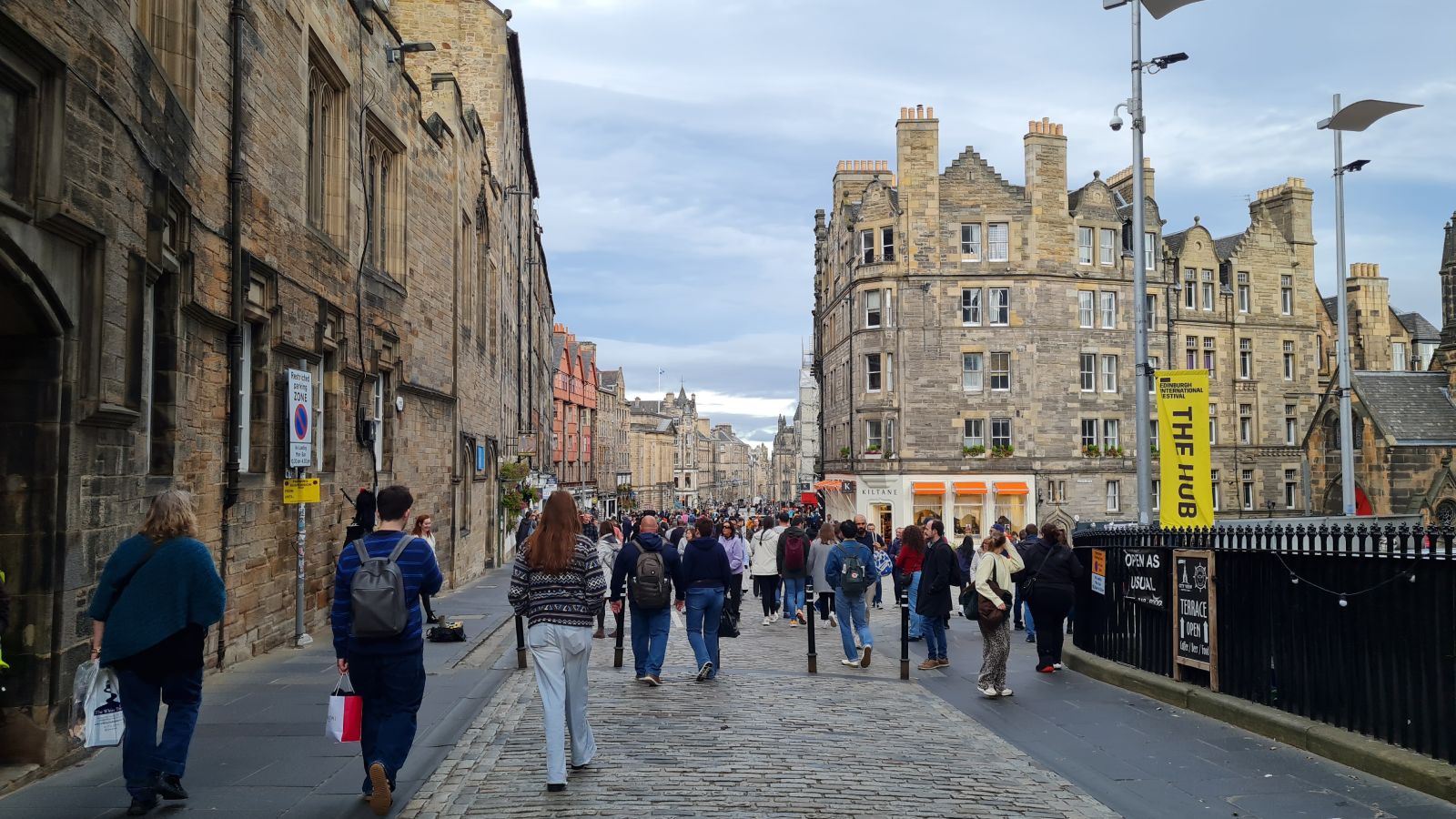 The Royal Mile, Edinburgh, Scotland The Royal Mile, Edinburgh, Scotland