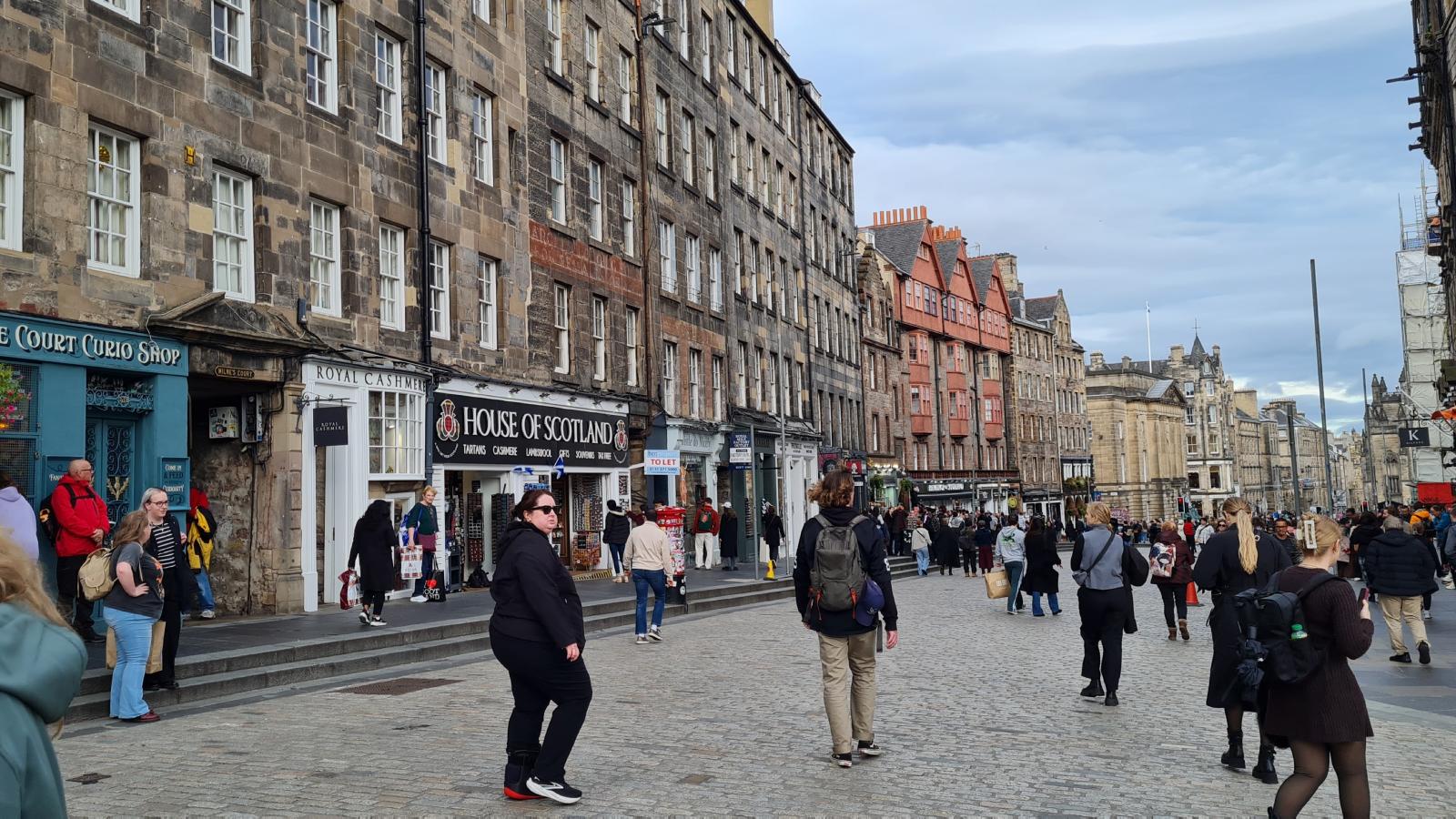 The Royal Mile, Edinburgh, Scotland The Royal Mile, Edinburgh, Scotland