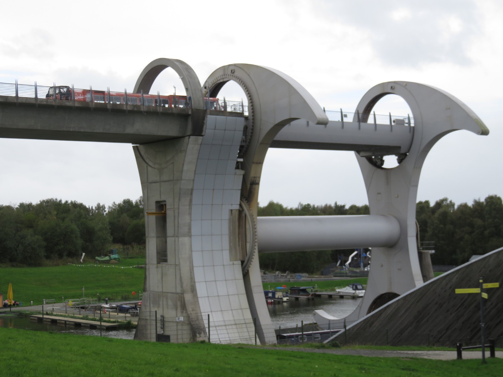Falkirk Wheel, Scotland