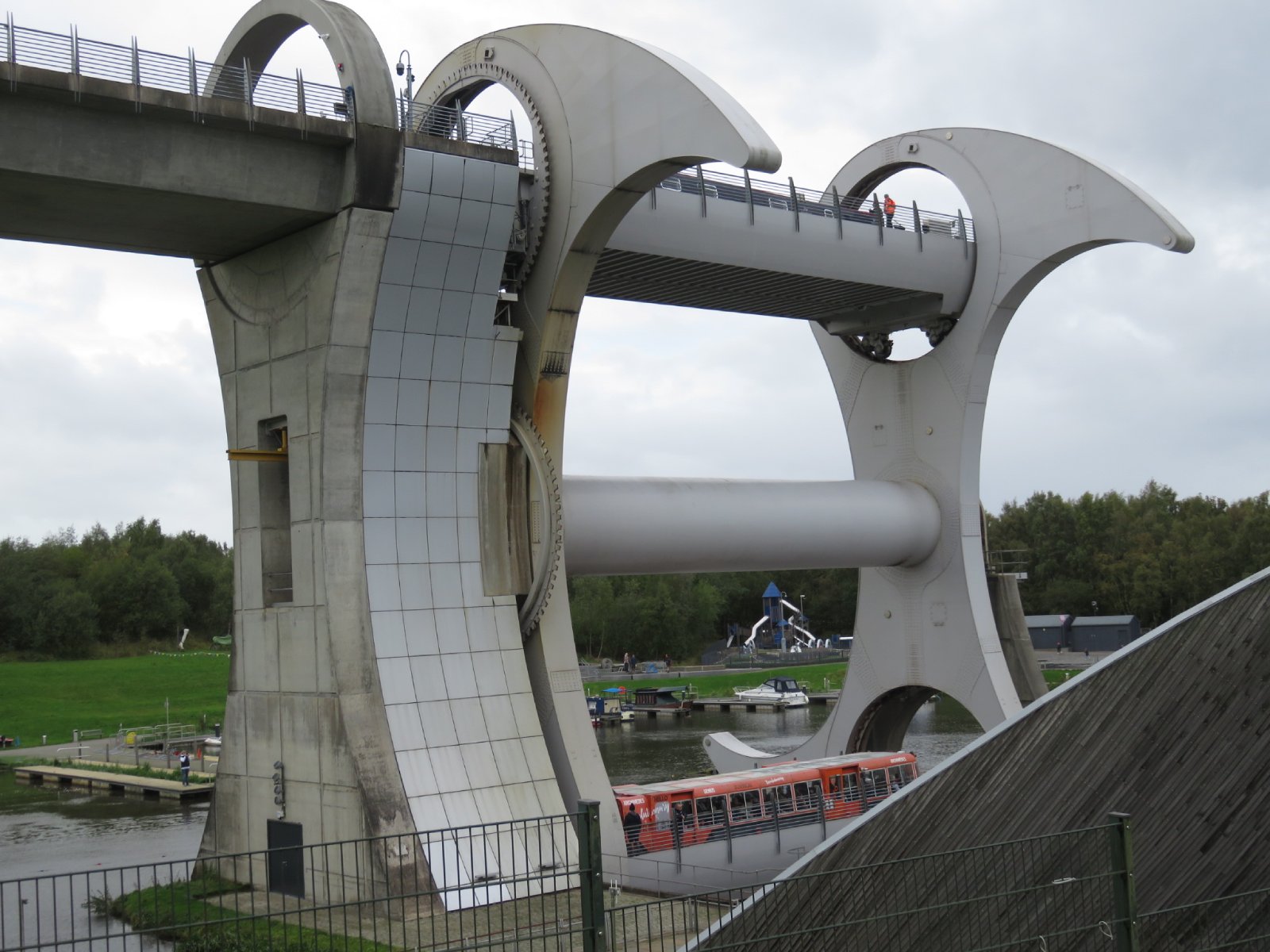 Falkirk Wheel, Scotland
