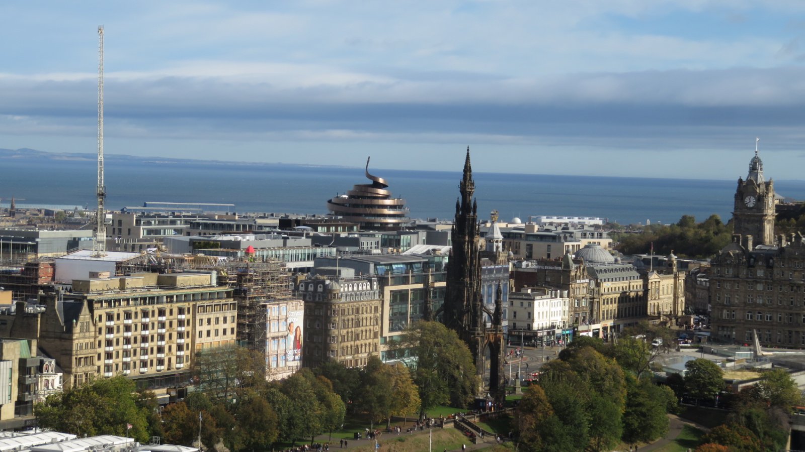 View from Edinburgh Castle, Scotland