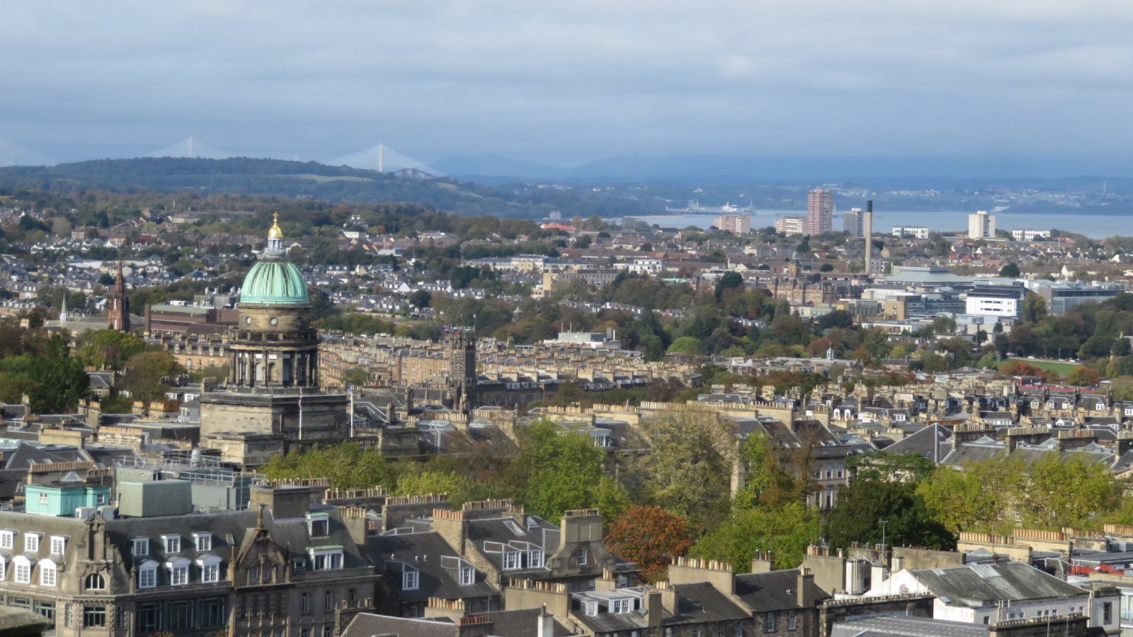 View from Edinburgh Castle, Scotland