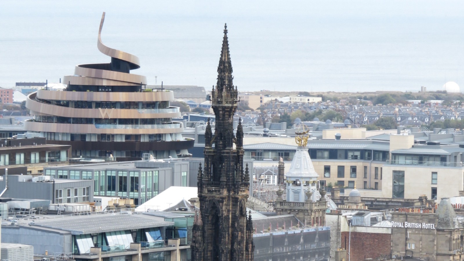 View from Edinburgh Castle, Scotland