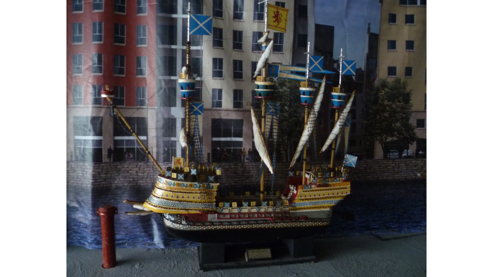 A model of James IV's flagship, the 'Great Michael', made between 1984 and 1986 by George Scammell from Granton, near Newhaven where she was built - by Kim Traynor on Wikimedia Commons A model of James IV's flagship, the 'Great Michael', made between 1984 and 1986 by George Scammell from Granton, near Newhaven where she was built - by Kim Traynor on Wikimedia Commons