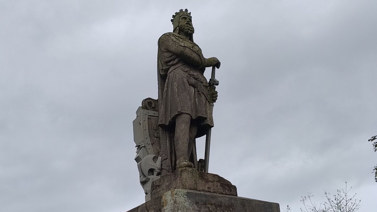 Robert the Bruce statue, Stirling Castle