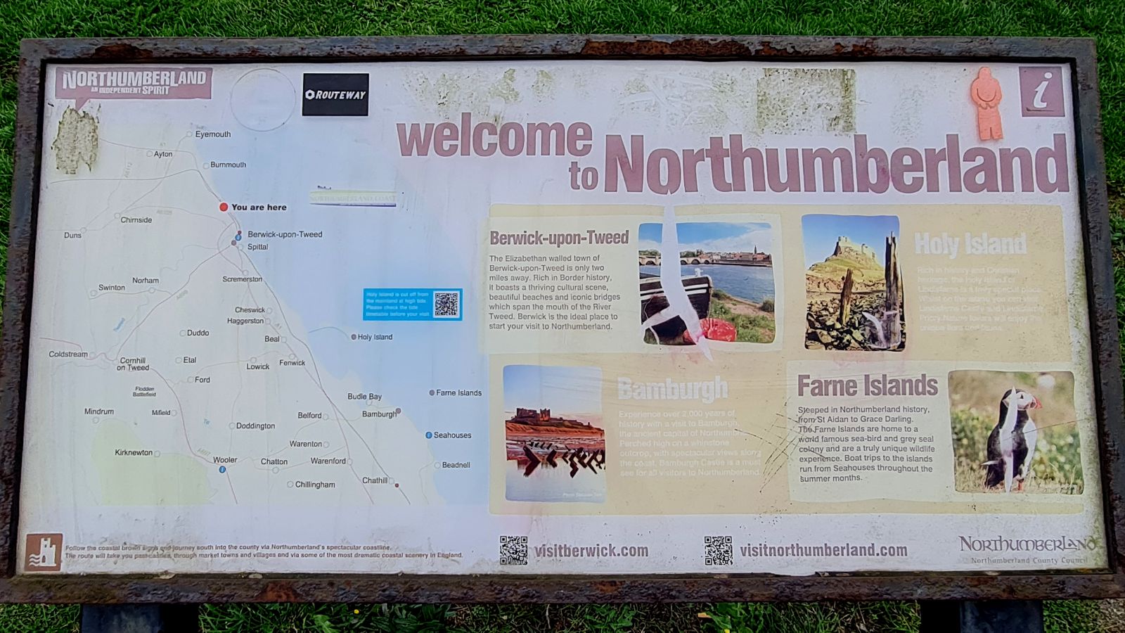 England-Scotland border (near Berwick-upon-Tweed)