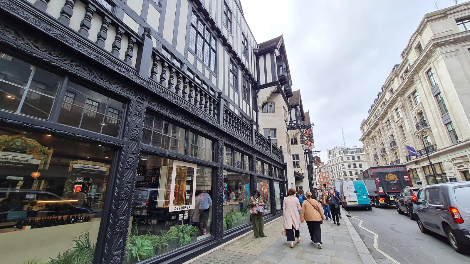 Liberty London building, Soho