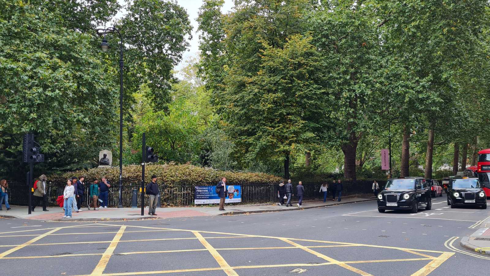 Tavistock Square, Bloomsbury, London