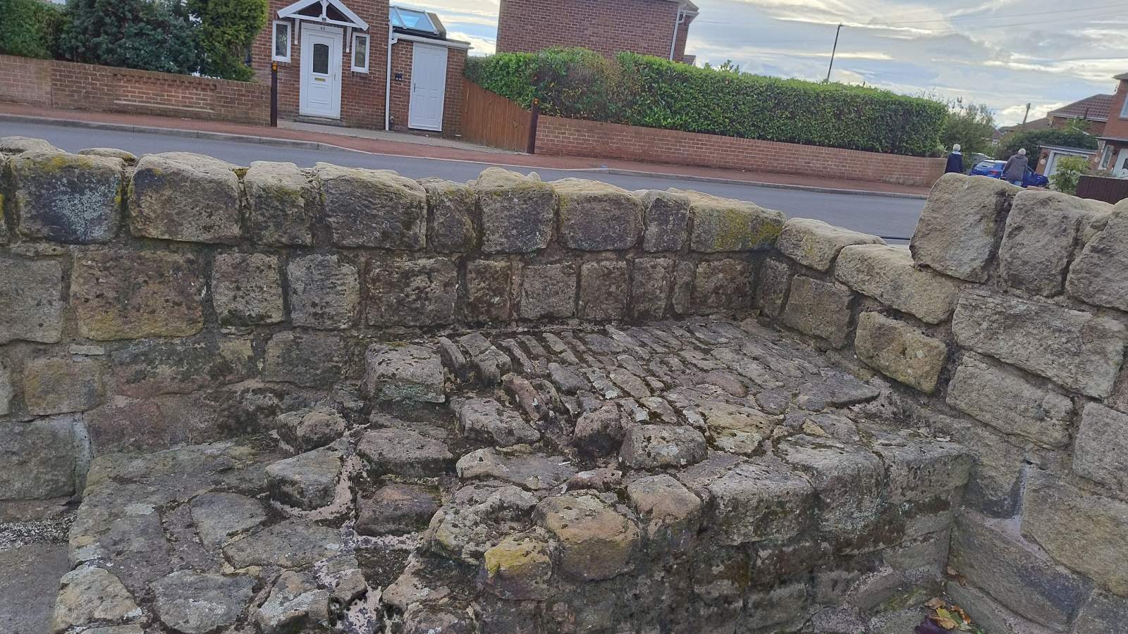 Hadrian's Wall - Denton Hall turret, Newcastle-upon-Tyne, England