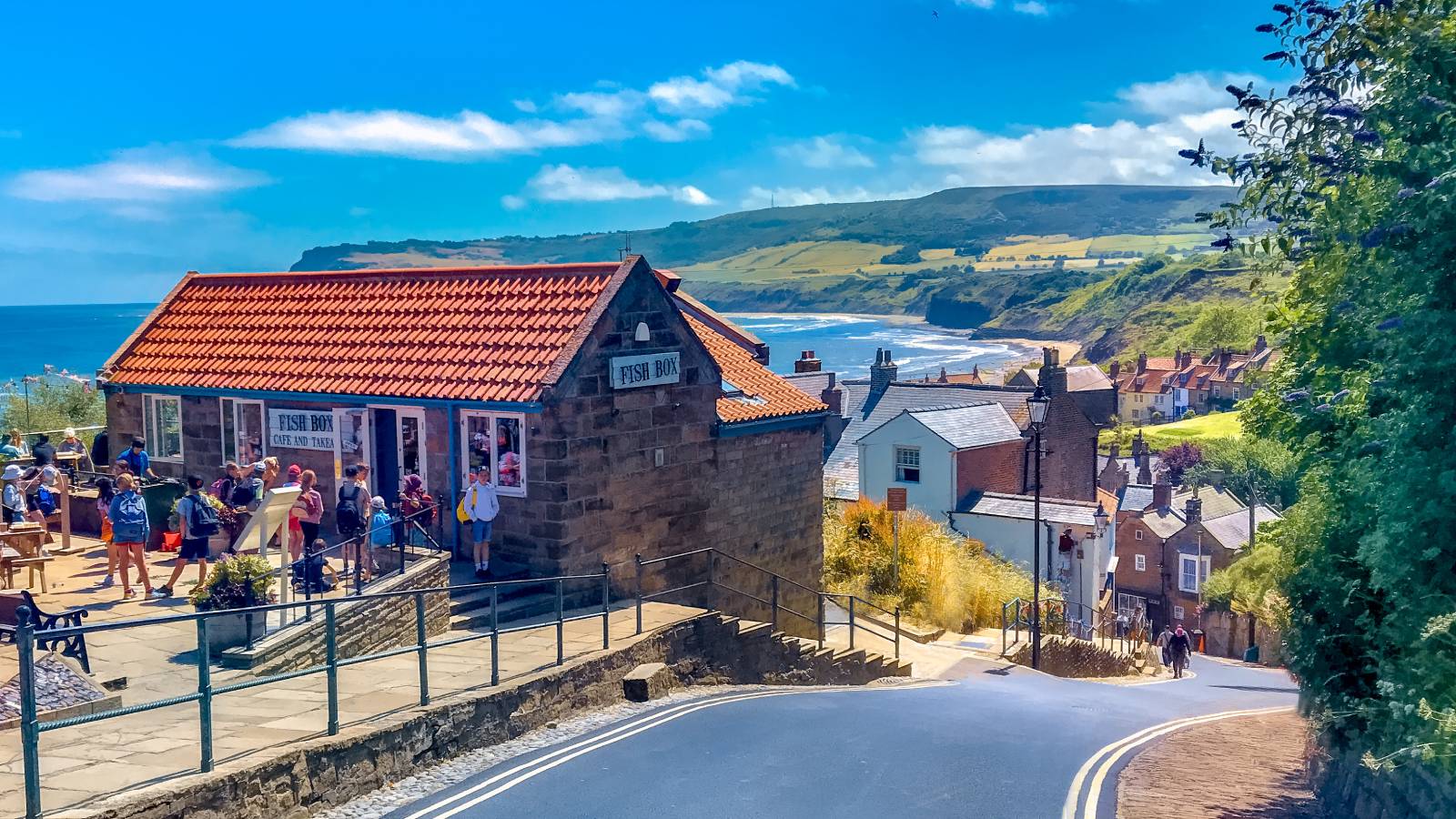 Robin Hood's Bay, England - image by Ray in Manila https://commons.wikimedia.org/wiki/File:Robin_Hood%E2%80%99s_Bay,_Yorkshire_(52874571583).jpg