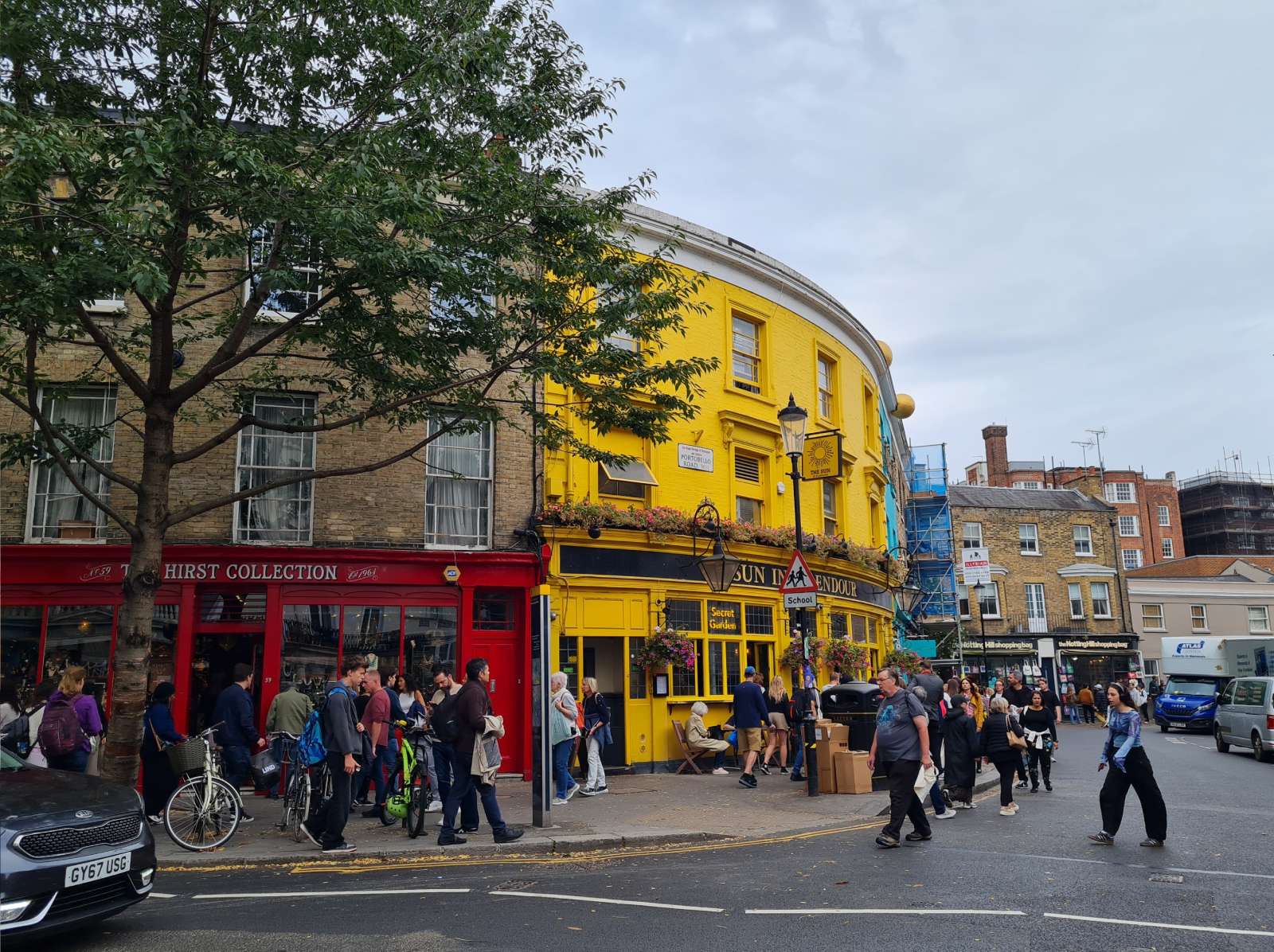 Near Portobello Road market, Notting Hill, London