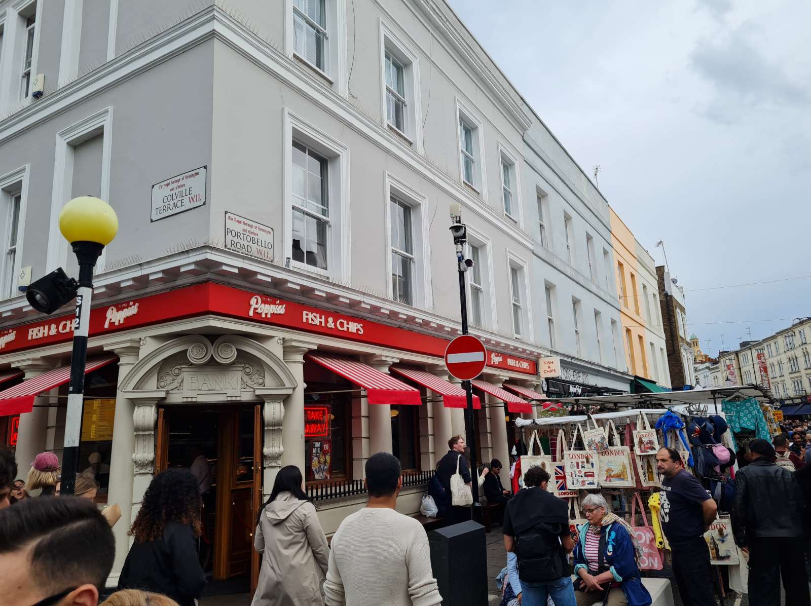 Portobello Road market, Notting Hill, London
