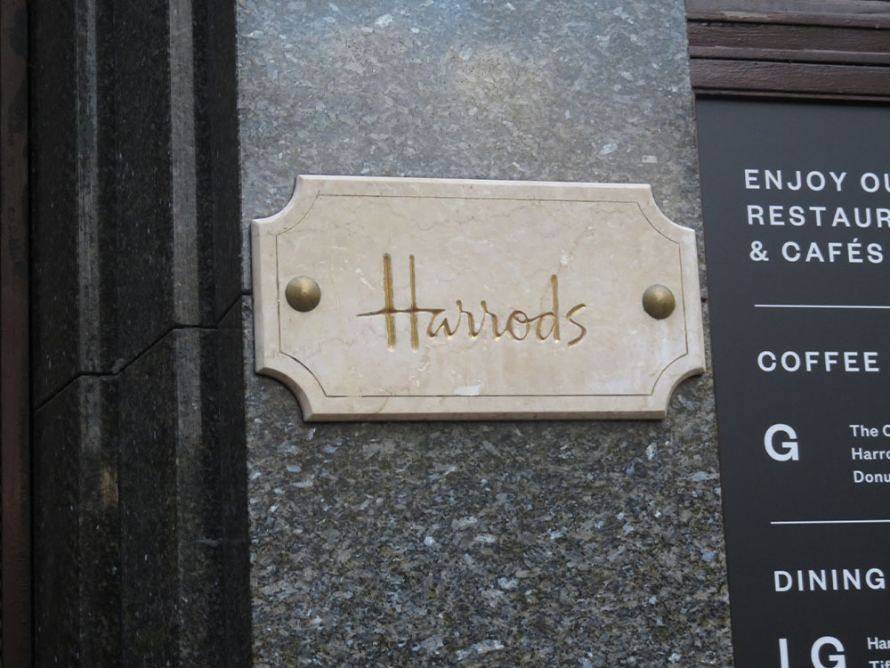 Harrods, London
