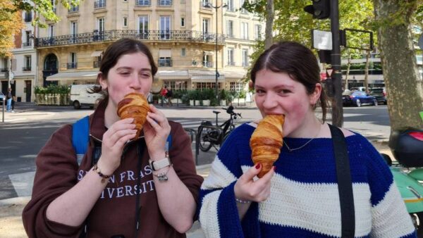 Crossiants from a real French bakery, Paris