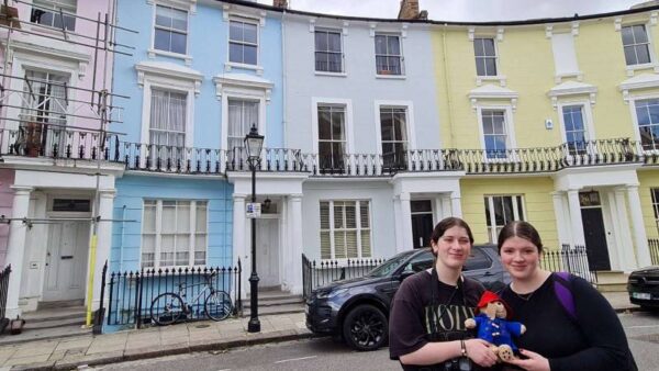 Paddington Bear's house from the movie, London