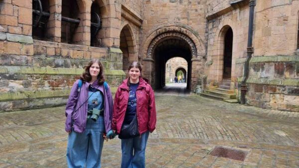 Alnwick Castle (Hogwart's School in the first two Harry Potter movies)